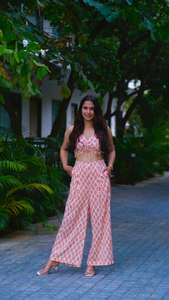 Culottes de Rayón con Estampado Geométrico de Cintura Alta, Estilo Bohemio, Ajuste Holgado, Leggings Fluidos con Cintura Elástica, Cómodos y Elegantes - Product Image 6