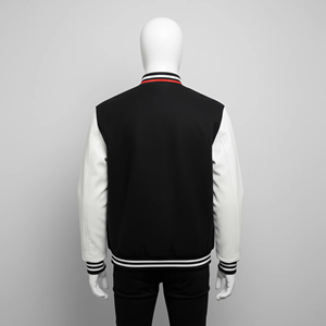 Custom Wool & <b>Leather</b> Sleeve Varsity Jacket with Custom Winter Jacket Chenille Embroidery Letterman Baseball <b>Bomber</b> for <b>Men</b> - Product Image 3