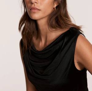 Venta Directa de Fábrica, Precio al por Mayor, Camiseta sin Mangas para Mujer, de Alta Calidad, Tejida, Cuello Redondo, Transpirable, de Secado Rápido y Cómoda - Product Image 3