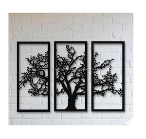 ผู้ส่งออกและผู้ผลิตของการตกแต่งผนังโลหะอลูมิเนียม Wall Art สําหรับห้องนั่งเล่นที่บ้านทําด้วยมือในราคาต่ําจากอินเดีย - Product Image 4