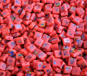 Vente en gros Perles de verre Perles de mode pour la fabrication de bijoux fantaisie Perles de verre multicolore - Product Image 4