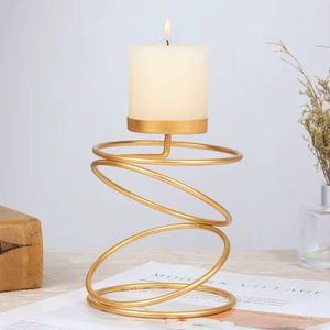 Candelabro de Hierro para Biblioteca, Decorativo para Interiores, Espacio de Lectura, Iluminación para el Hogar, Ambiente Elegante y Sereno - Product Image 1