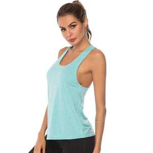 Camiseta sin mangas de algodón para mujer, nuevo estilo en stock, camiseta sin mangas para mujer, ropa de gimnasio, camiseta sin mangas para mujer - Product Image 2