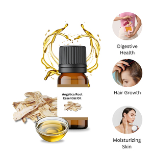 Huile de racine d'angélique biologique avec huile d'arbre à thé |   Calmante et Détoxifiante |   Soins naturels de la peau et bien-être |   Fournisseur en gros en France - Product Image 1