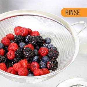 Lot de 3 passoires coniques en acier inoxydable à mailles serrées extra fines de qualité supérieure - Product Image 6