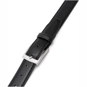 เข็มขัดหนังแท้สำหรับผู้ชายผู้หญิงกางเกงยีนส์ลำลองแบบทางการปรับได้สไตล์คลาสสิก - Product Image 5