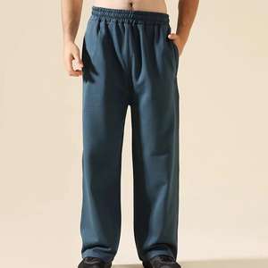 Alta calidad Casual Cordón Jogger Pantalones Cargo Sweat Track Pantalones Hombres Pantalones de chándal apilados Joggers - Product Image 1