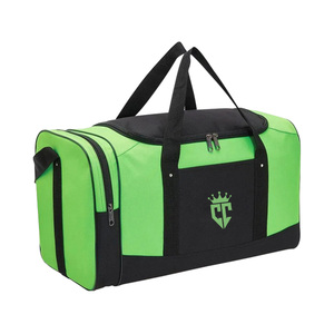 Bolsa de gimnasio de lona impermeable de gran capacidad multifunción de alta calidad nueva llegada bolsa de viaje deportiva en Color sólido - Product Image 1