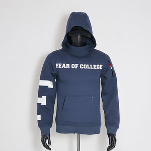 Sudadera con Capucha Extra Grande, Gruesa, Estampada con Letras y Logotipo Grande, Estilo Urbano, Personalizada, para Hombre - Product Image 5