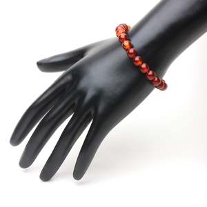 Natural Light & Dark Brown Calcedony Astrological <b>Bracelet</b> Certified Positive Effect Crystal Bangles - Product Image 4