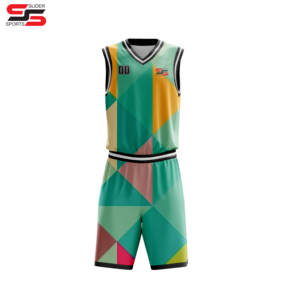 Design unique personnalisé uniforme de basket-ball de haute qualité hommes séchage rapide vente en gros vêtements de sport uniforme de basket-ball - Product Image 1