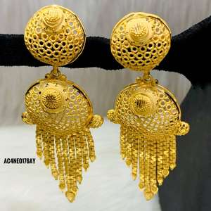 ชุดสร้อยคอเจ้าสาวแบบยาวดีไซน์ออนไลน์เครื่องประดับแฟชั่นหนึ่งกรัมทุกประเภทดีไซน์ออนไลน์ - Product Image 3