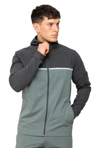 Conjunto de Chaqueta Cortavientos y Pantalones Cortos Lisos de Alta Calidad para Hombre al por Mayor, Chándal Personalizado de 2 Piezas para Hombre - Product Image 3