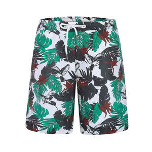 <b>Men</b> <b>Swim</b> <b>Shorts</b> Khaki Folk-Art Mandala Print Sun Protection Waterproof Breathable Quick Dry Eco-Friendly Canvas Drawstring - Product Image 1