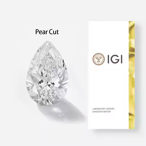 Premium 2.00ct poire coupe brillante F couleur VVS1 IGI certifié laboratoire cultivé CVD diamant pierre RICHIE DIAM RKJ102 pour Custom Fine - Product Image 1