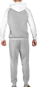 Conjuntos de chándal de hombre de diseño personalizado con Sudadera con capucha, chándales de 2 piezas, chándales activos de manga larga para correr, chándales activos - Product Image 5