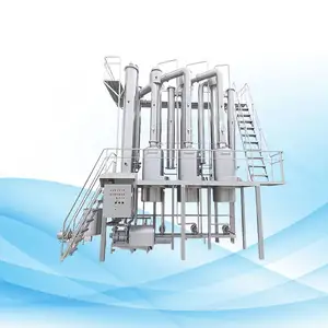 Ace Customer Capacity Low Concentration Solution Concentrate Machine Falling Film Evaporator