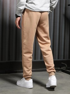 Pantalon de survêtement décontracté pour hommes de poids lourd en gros style délavé pantalon à taille élastique et pantalon prix bon marché - Product Image 2