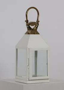 Linterna rectangular de Color madera envejecida antigua, linternas de boda hechas a mano más vendidas para decoración del hogar OEM para interiores y exteriores - Product Image 5