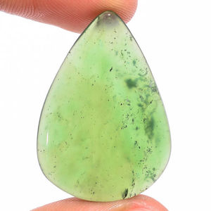หยกไนเฟรตอัญมณี หยกไนเฟรต Cabochon รูปร่างผสม หยกไนเฟรตสีเขียว แคนาดา อัญมณีหลวมสําหรับทําเครื่องประดับ - Product Image 1