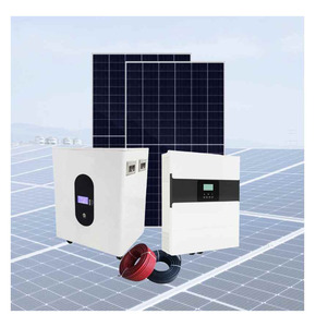 Système complet de panneaux solaires hybrides d'urgence 48V 96V 3KW 5KW 8KW 10KW pour la production d'énergie électrique, générateur solaire pour usage domestique - Product Image 2