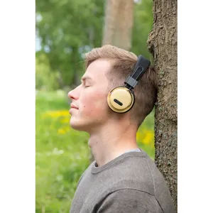 Audífonos Inalámbricos de Bambú Ecológicos, Cómodos para los Oídos y el Oído Audible - Product Image 2