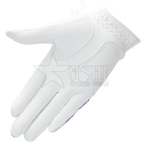 Ventas calientes Guantes de golf de alta calidad Cabretta Cuero Logotipo personal personalizado Todo tipo de clima para hombres Mujeres con los mejores precios Guantes de golf - Product Image 3