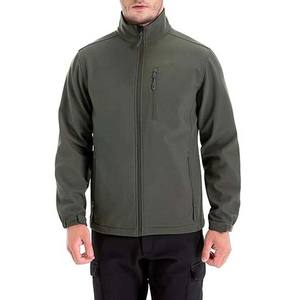 Men's New 2024 Soft <b>Jacket</b> Custom logo Soft Shell Waterproof Windproof Windbreaker Men <b>Fleece</b> <b>Lined</b> Polyester Softshell <b>Jacket</b> - Product Image 1
