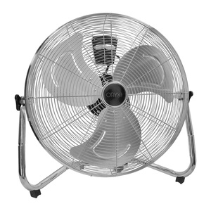 Ventilatore da pavimento cromato 120 Watt O/50 cm. - Product Image 1