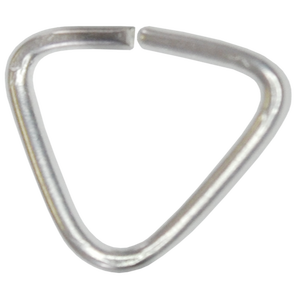 Anneaux ouverts ovales en argent 925 6*4mm - Product Image 3