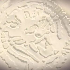 เสื้อยืดลายนูนสำหรับผู้ชายเสื้อยืดลายนูนพิมพ์คุณภาพสูงลาย3D ออกแบบโลโก้ได้ตามต้องการ - Product Image 3