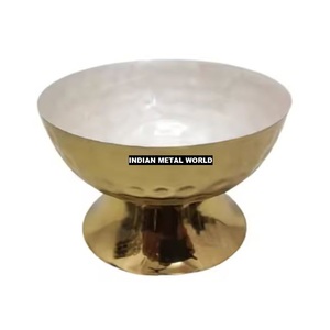 Cuenco para servir chocolate de Metal Premium, diseño moderno ecológico, decoración del hogar, plato de chocolate para bodas y ocasiones especiales - Product Image 2