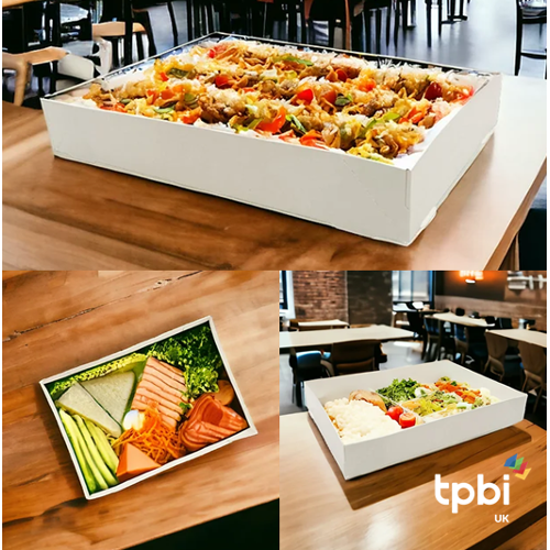 Paper Serving Trays for Food