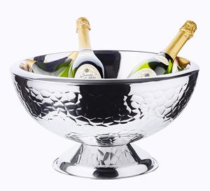 OEM Bulk Wholesale Stainless Steel Double Wall <b>Ice</b> Pattern for Champagne Bowl Modern Bar Party Tableware <b>Insulated</b> Drinkware - Product Image 1