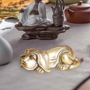 Estatua de Bulldog de Lujo, Otros Productos para el Hogar, Escultura Decorativa de Perro Dorado, Precio al por Mayor - Product Image 6