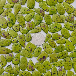Atlatisite-cabujón de piedras preciosas australianas, Stichtite con serpentina - Product Image 2