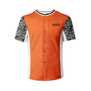 Nouveauté, maillot de baseball respirant pour homme adulte, personnalisé avec un nom imprimé, tissu 100% polyester, meilleur prix - Product Image 4