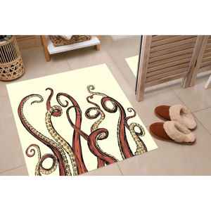 Tapis Octopus, Tapis Abstraits, Tapis Tentacule d'Octopus, Tapis Modernes, Tapis en Chenille - Product Image 4
