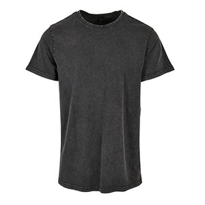ผู้ชายเสื้อยืดผ้าฝ้าย 100% ไหล่ขนาดใหญ่กรดล้าง T เสื้อสําหรับชายแฟนวัยรุ่น Basic Tees TOP T เสื้อ - Product Image 6