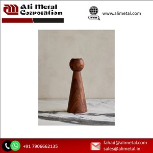 <b>Candle</b> <b>Holder</b> Stand Natural Wood <b>Candle</b> <b>Holder</b> For Home Decor Wedding Party Table Top Candlesticks Custom Design Available - Product Image 6