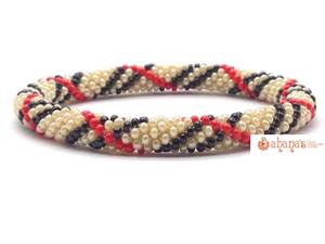 Mejor calidad Unisex moda semipreciosa hecha a mano Nepal duradero cristal cuentas perla pulsera brazaletes 7-7,5 pulgadas Casual Top - Product Image 3