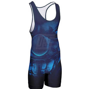 เสื้อกล้ามมวยปล้ำดีไซน์ของคุณเองฉลากส่วนตัว - Product Image 3