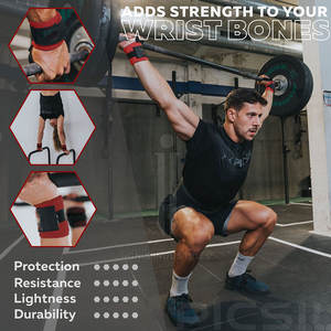 Poignets d'entraînement Service OEM Produit chaud Poignets d'haltérophilie Dernier style Gym - Product Image 5