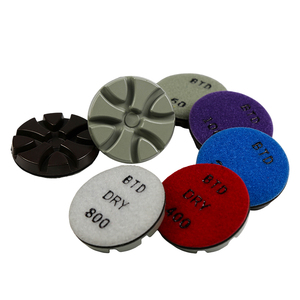 Tamponi per lucidatura pavimenti in resina ibrida HBR per cemento, diamantati, da 3 pollici - Product Image 4
