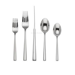 Wholesale 5 Pieces Dinnerware Set Stainless Steel Flatware Set Luxury Crushed Diamond Designer Luxury Cutlery Set in Flatware - Product Image 1
