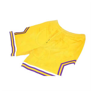 Ropa de calle para hombre, ropa deportiva de malla transpirable, pantalones cortos para patrón personalizado, pantalones cortos de baloncesto de estilo con diseño impreso - Product Image 2