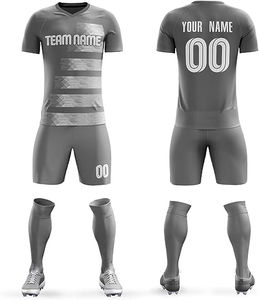 Uniforme de fútbol de manga corta para hombre de alta calidad, gran oferta, ropa deportiva de fútbol impresa por sublimación para adultos - Product Image 2