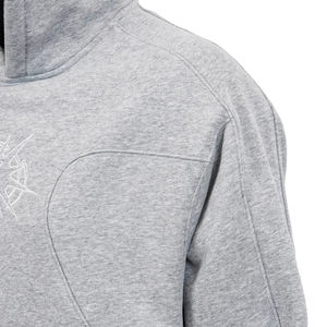 Sudadera con Capucha Corta y Holgada de Invierno, Tejido Grueso 100% Algodón Felpa 400 Gsm, Sudadera Personalizada con Bordado - Product Image 3