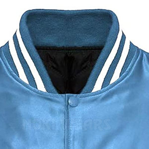 Veste Letterman en satin grande taille Nouveau style Veste d'hiver Letterman en satin Offre Spéciale - Product Image 3