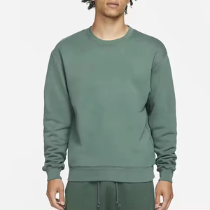 Jersey personalizado de algodón con cuello redondo de invierno para hombre, sudadera con logotipo bordado y patrón impreso, sudaderas con capucha teñidas lisas con técnicas - Product Image 6